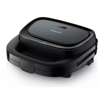 Waffeleisen Philips HD2332/90 — 2 quadratische Waffeln, 750 W, schwarz