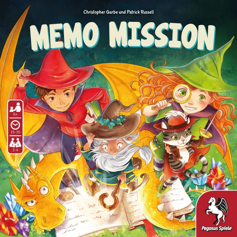 Memo Mission, Brettspiel