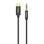 Baseus Yiven Audiokabel USB-C auf Miniklinke 3,5 mm, 1,2 m (Schwarz)