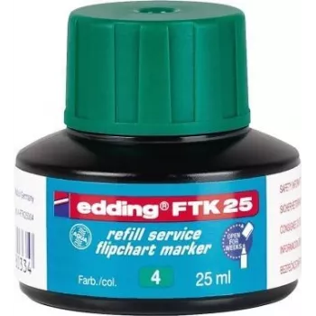 Marker-Refill Edding FTK 25 Grün 25 ml kompatibel mit Edding 380/383