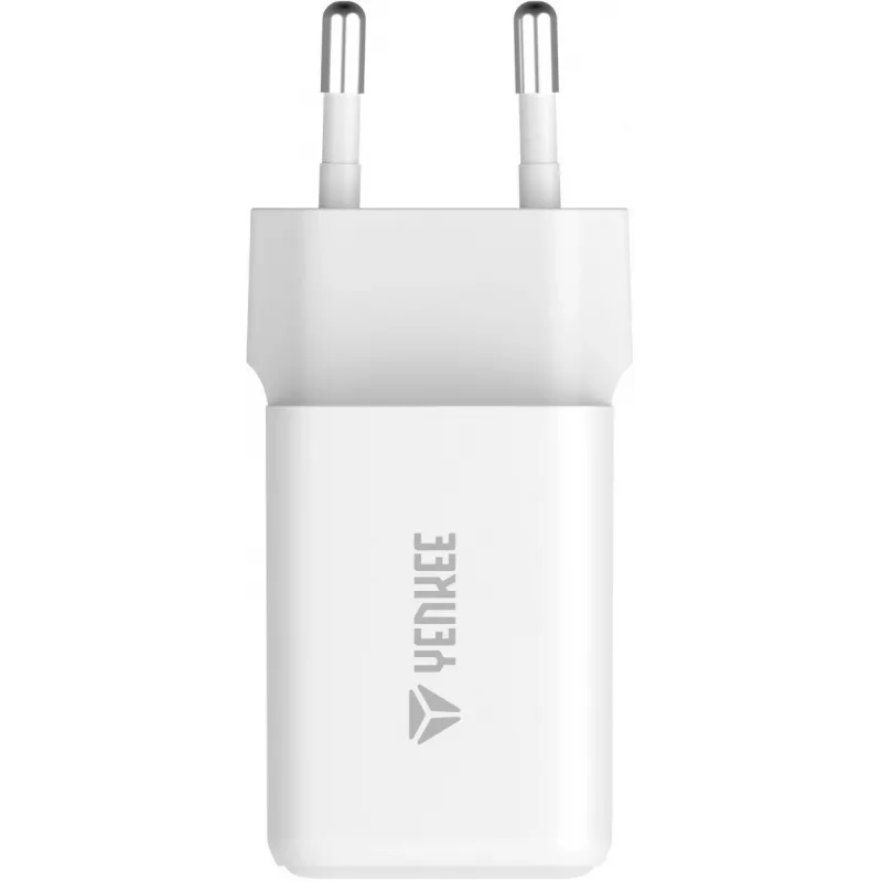 Wand-USB-C-Ladegerät YENKEE G35D 2x18W Power Delivery 3.0 3A