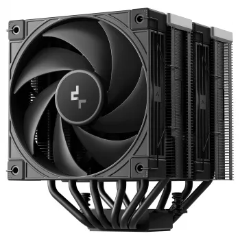Luftkühler DeepCool AK620 G2, 120-mm-Lüfter, kompatibel mit LGA1700/1200/115x und AM4/AM5, schwarz, 144×127×159 mm