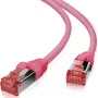 Netzwerkkabel Helos CAT6 S/FTP (PIMF) 5m Magenta