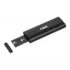 SSD-Gehäuse IBOX HD-07 für 1x M.2-Laufwerk, USB 3.2 Gen 2 (10 Gbit/s), USB-C, schwarz