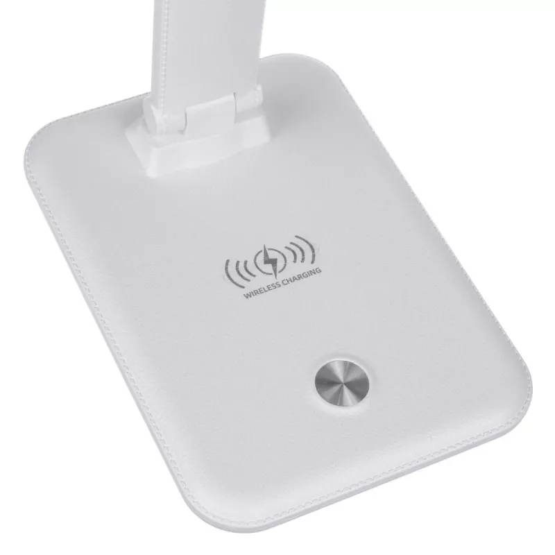 LED-Schreibtischlampe MACLEAN MCE616W 9W mit integriertem Qi-Wireless-Ladegerät