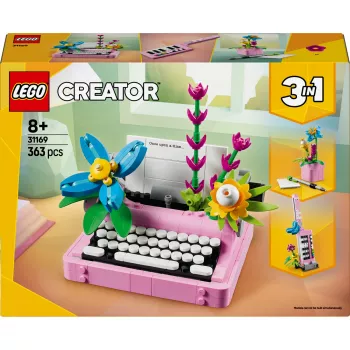 LEGO CREATOR 3in1 31169 Blumen-Schreibmaschine