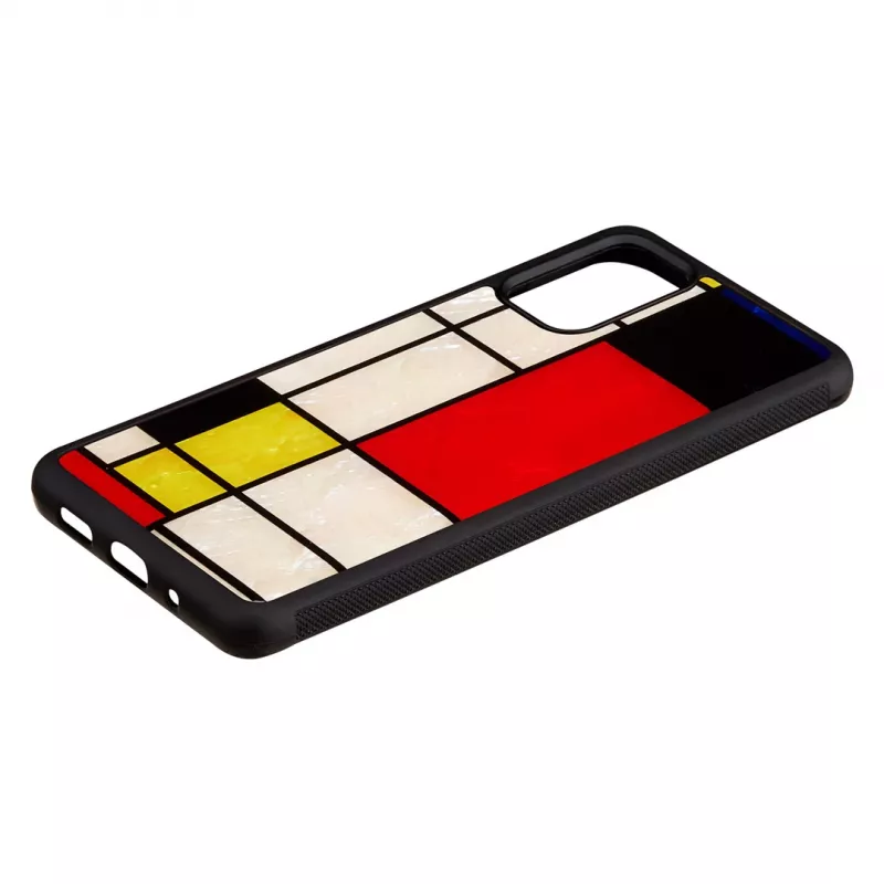Schutzhülle iKins für Samsung Galaxy S20+ – schwarzes bedrucktes Design