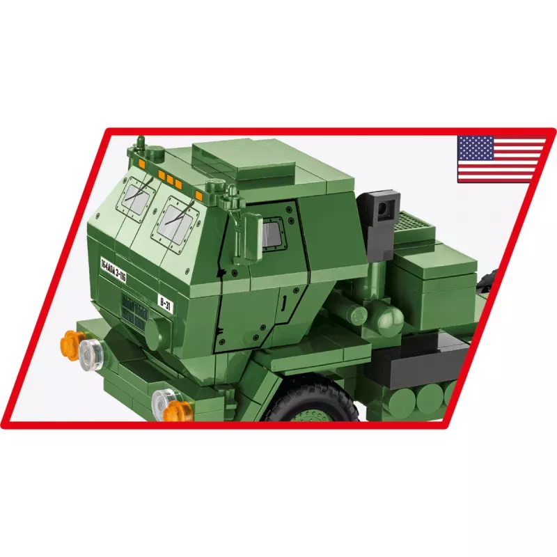 COBI 2626 Armed Forces M142 HIMARS 621 Bausteine