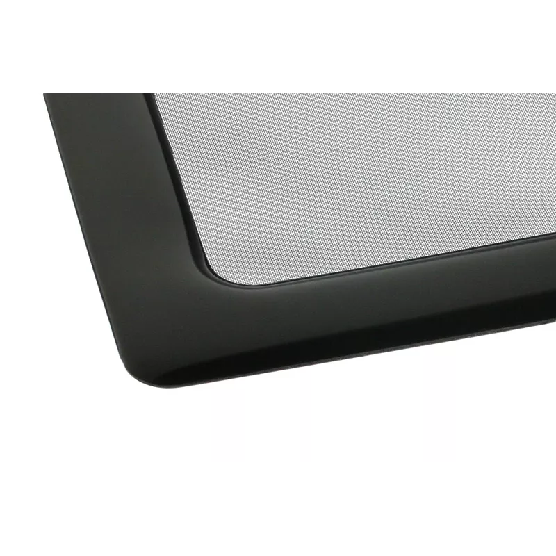 Staubfilter DEMCiflex 200 mm quadratisch für Computergehäuse, schwarz, 200×200 mm