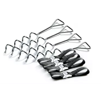 Trampolin-Bodenanker-Set Salta 5055 — Edelstahlanker zur Sicherung von Gartentrampolinen