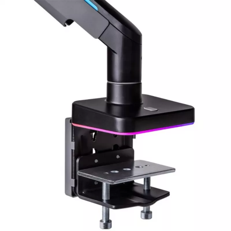 Thermaltake GEA-MSR-SMSBLK-01 Monitorhalterung 124,5 cm 49 Zoll Tisch Schwarz Grau