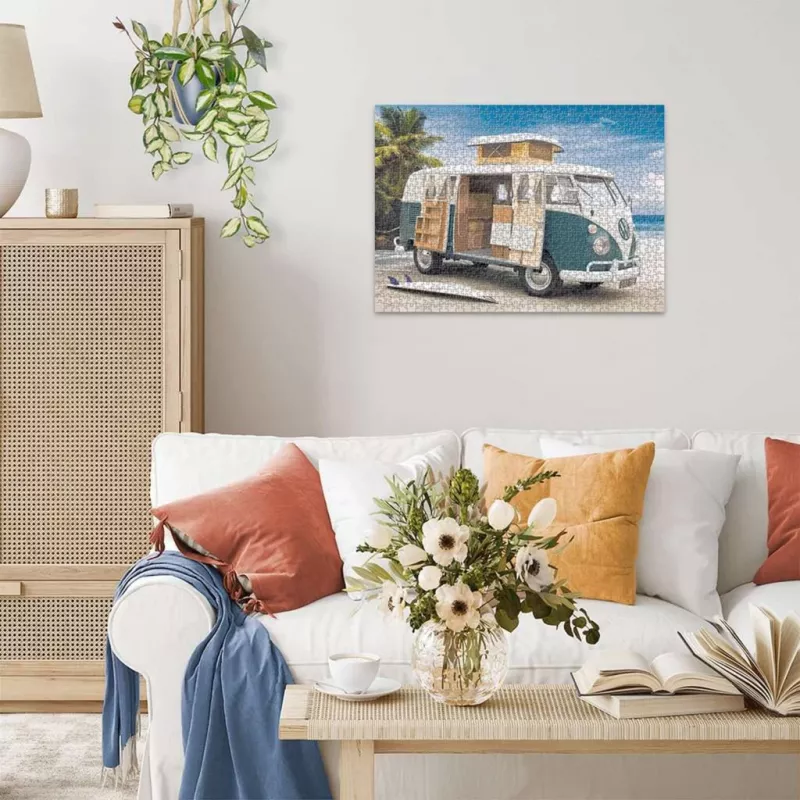 Puzzle Volkswagen T1 CamperVan (1000 Teile)