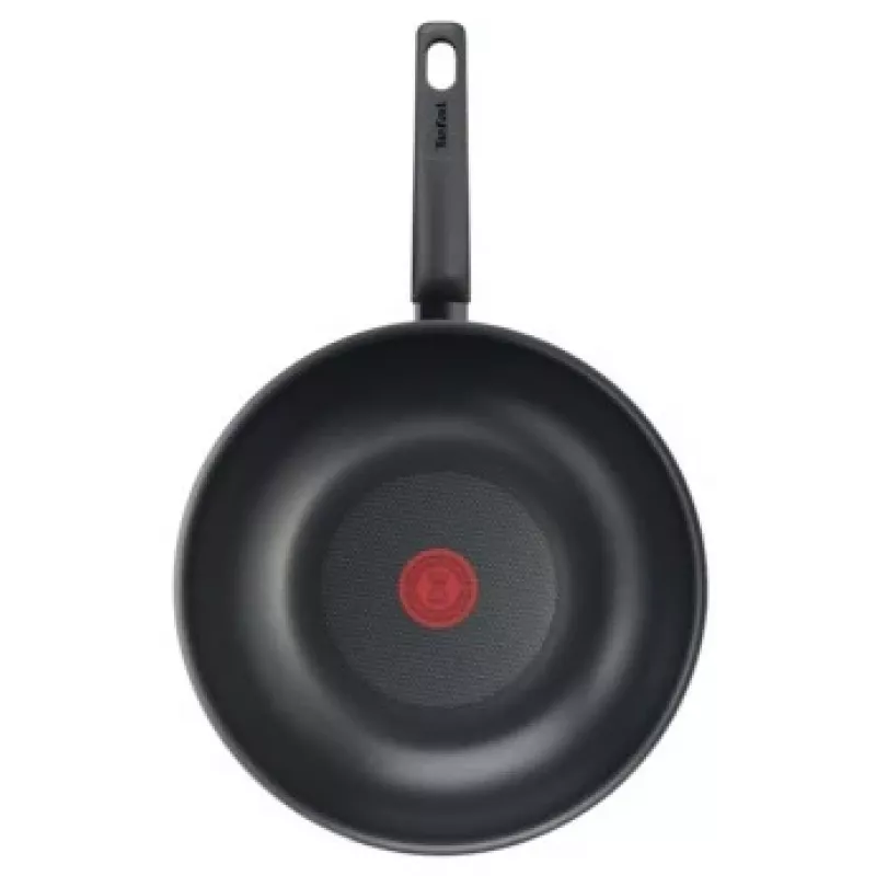 Allzweckpfanne Tefal B55619 — 28 cm Aluminium, Titan-Antihaftbeschichtung, Thermo-Spot