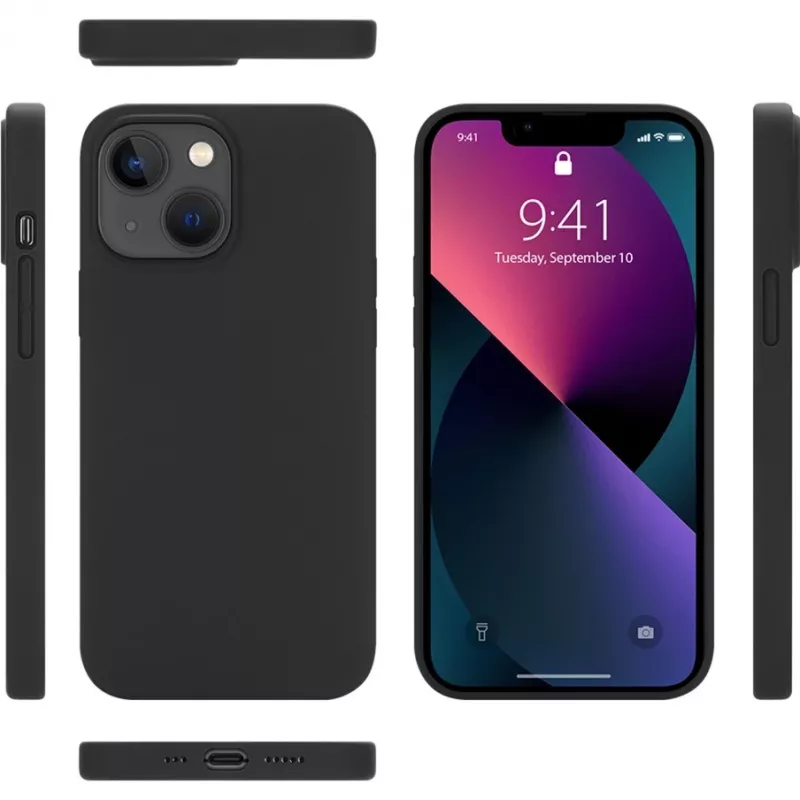StyleShell SHOCK, Handyhülle Schwarz, iPhone 14 Plus