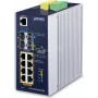 Managed Switch PLANET IP30 DIN-rail Industrial L3 8P