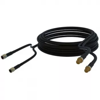 Poynting - Antennen-Zubehör - Kabel - A-CAB-92 - 5m Twin HDF-195 Low Loss Kabel SMA-Stecker auf SMA-Buchse (A-CAB-092)
