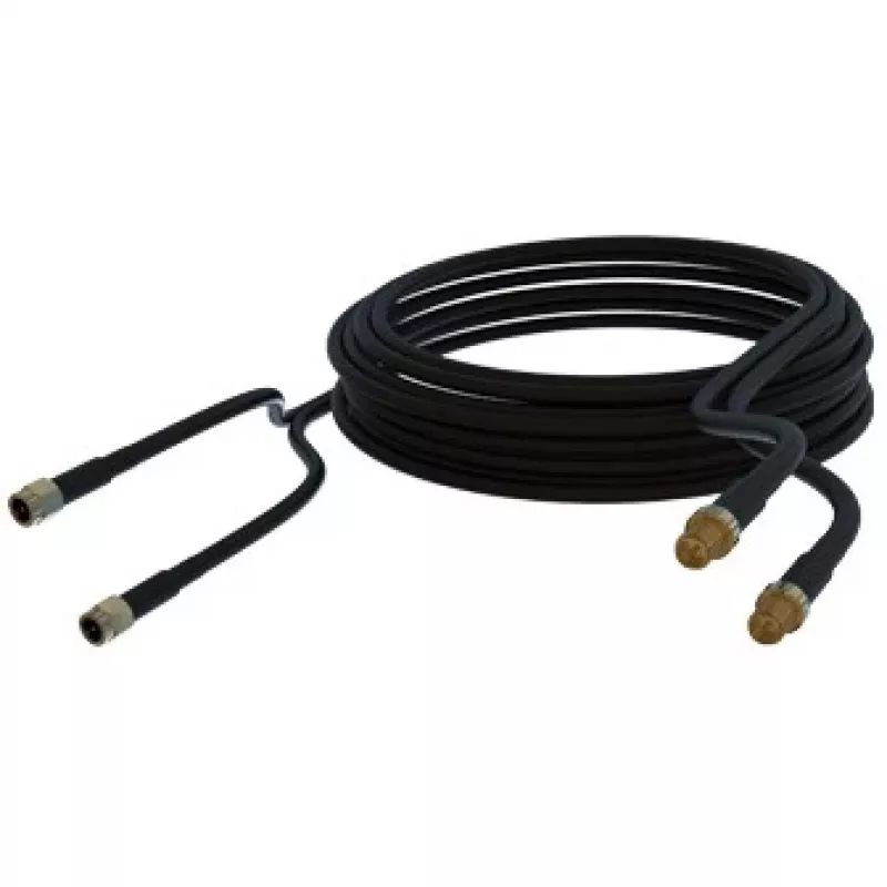 Poynting - Antennen-Zubehör - Kabel - A-CAB-92 - 5m Twin HDF-195 Low Loss Kabel SMA-Stecker auf SMA-Buchse (A-CAB-092)