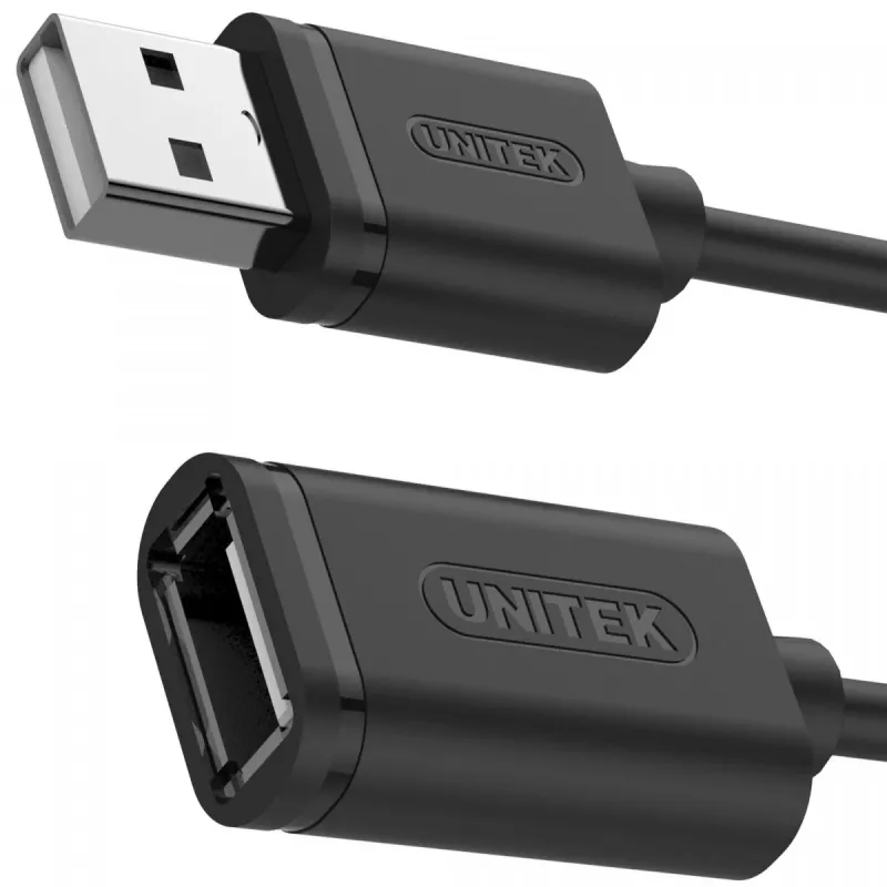 Verlängerungskabel Unitek Y-C428GBK USB 2.0, Am-af
