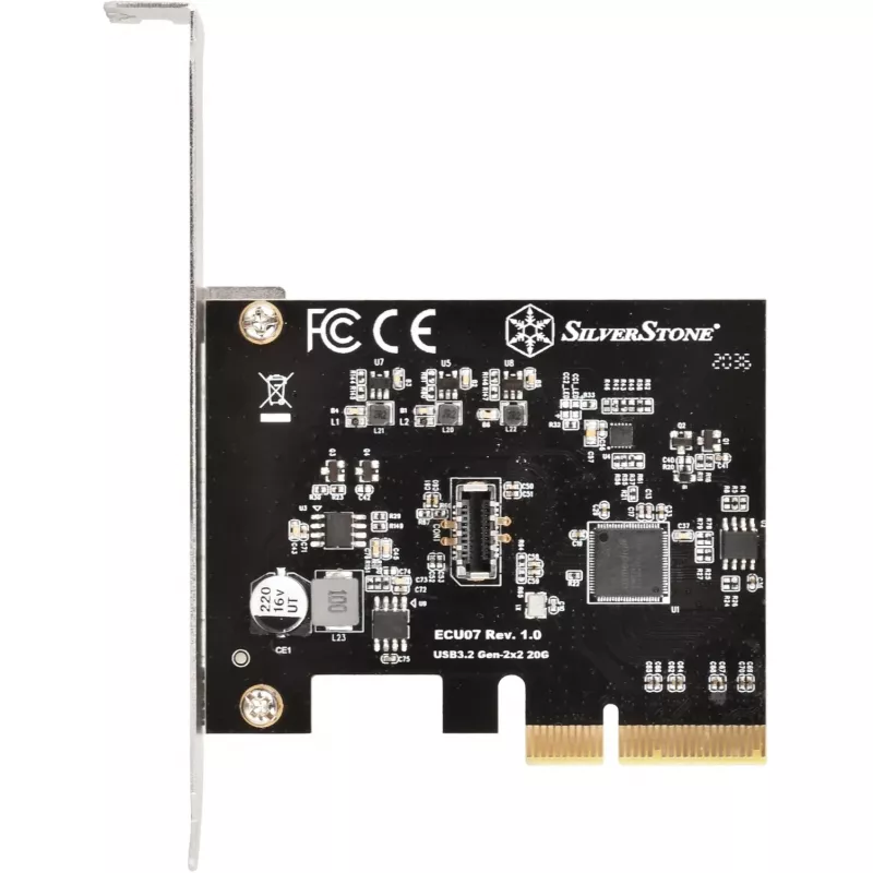 Erweiterungskarte SILVERSTONE SST-ECU07 USB 3.0 PCIe — PCI Express USB 3.0 Adapter