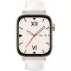 Watch Fit 3 (Solo-B19V), Smartwatch gold/weiß, Lederarmband in Weiß