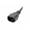 Lanberg PDU-03E-0200-BK Power Distribution Unit (PDU) 3 AC-Ausgänge 1U Schwarz