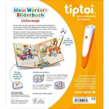 tiptoi Mein Wörter-Bilderbuch: Unterwegs, Lernbuch