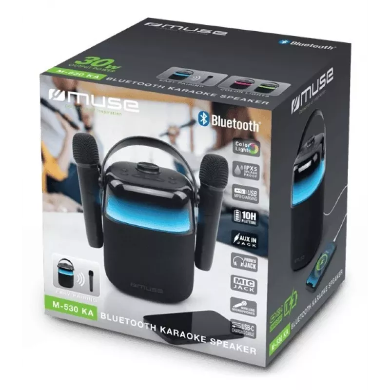 Karaoke-System Muse M-530 KA 30 W
