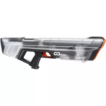 Wasserpistole SpyraOne SpyraGO Clear Transparent — kompakte wiederaufladbare Wasserpistole SPGO1T