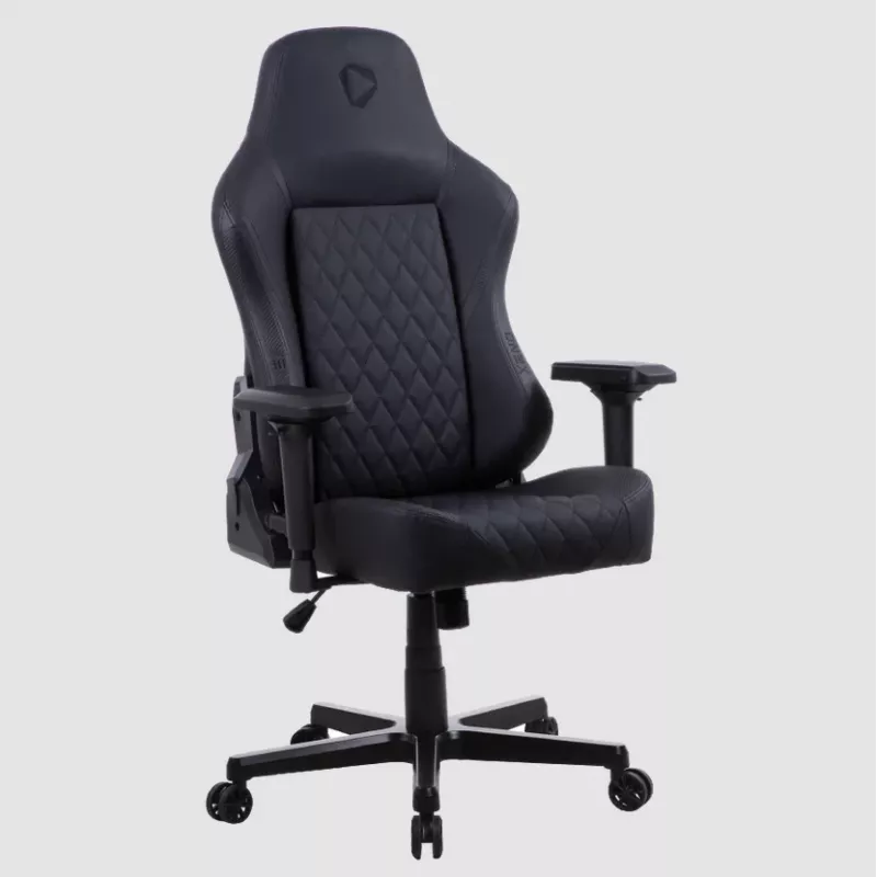 Gaming-Stuhl Onex FX8 Formula X — ergonomischer Racing-Sitz, verstellbare Armlehnen, Neigungs- und Wippfunktion, schwarz