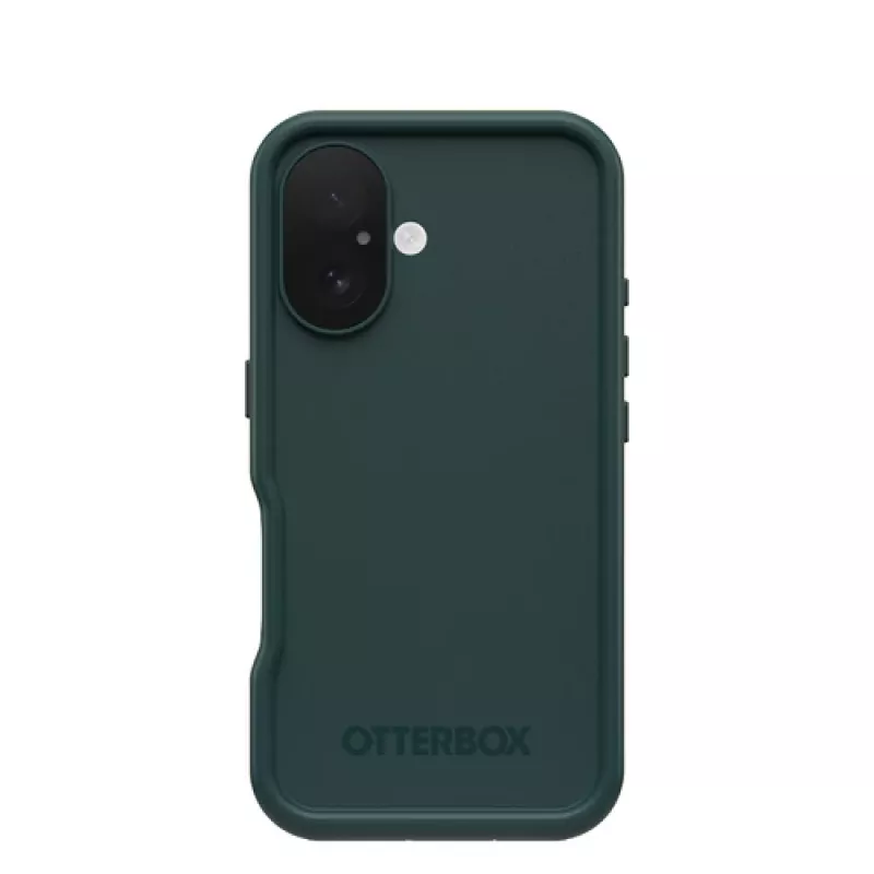 OtterBox FRE - Wasserdichte Schutzhülle für Mobiltelefon - kompatibel mit MagSafe - Polycarbonatschicht, thermoplastischer Elastomer (TPE) - Salbei