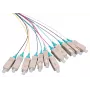 Glasfaser-Pigtailkabel LOGON LFP025 OM3 SC auf Pigtail, 2 m, Aqua