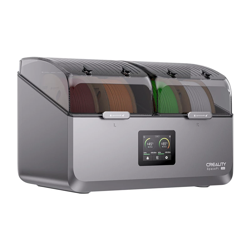 Filamenttrockner Creality 4005010100 für 3D-Drucker — kompatibel mit SpacePi X4, schwarz/grau, 1 Stück