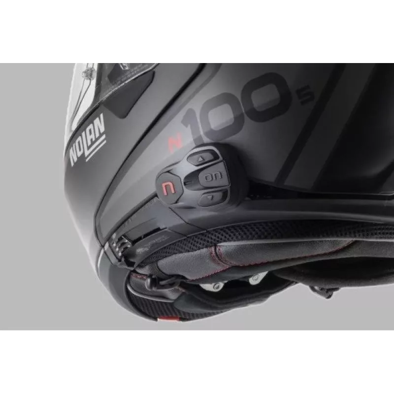 Nolan N-Com B902L R Motorrad-Gegensprechanlage, 1 Stück, Schwarz