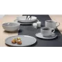 Porzellanuntertasse Ritzenhoff & Breker SKAGEN STONE 160 mm — Set mit 6, spülmaschinenfest
