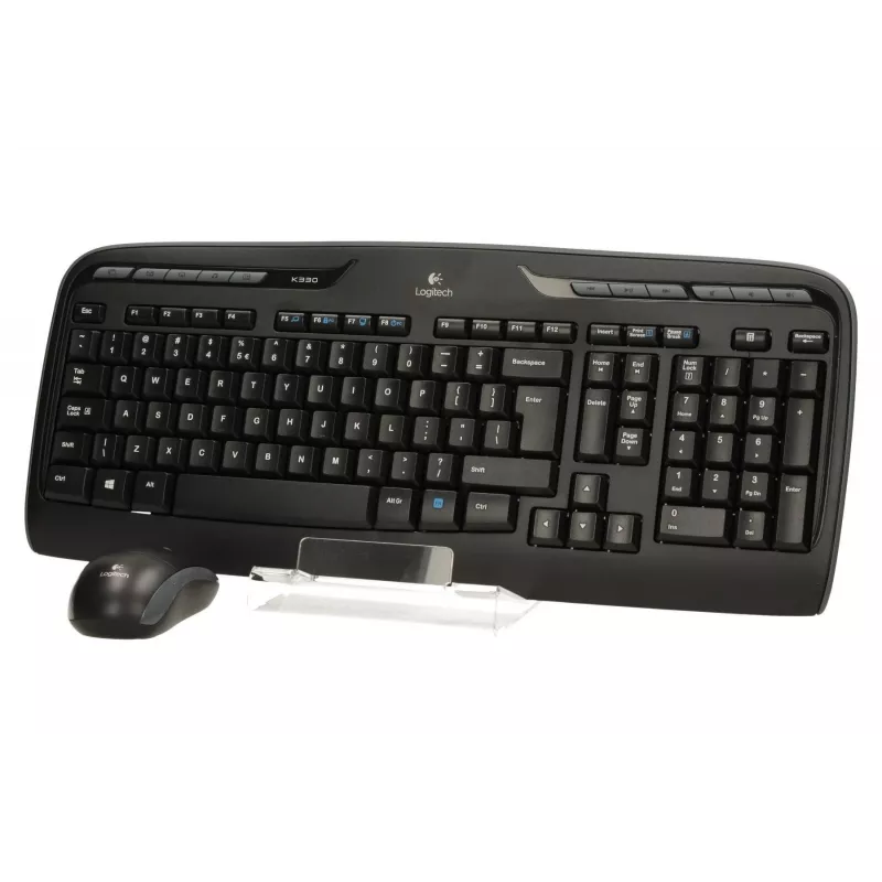 Logitech MK330 Wireless-Tastatur US Schwarz