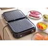 Kontaktgrill SEVINI Pro, KG 2395 (Silber/schwarz, 1.800 Watt)