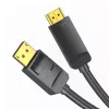 DisplayPort-auf-HDMI-Kabeladapter Vention HAGBH, 2 m, schwarz, 7 mm Durchmesser