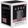 AENO Wasserkocher EK4: 1850-2200W, 1,5L, Strix, Doppelwandig, Kühle Außenhülle, Automatische Abschaltung, Trockengehschutz
