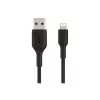 BELKIN PVC USB-KABEL USB-A - LIGHTNING, 1M, SCHWARZ