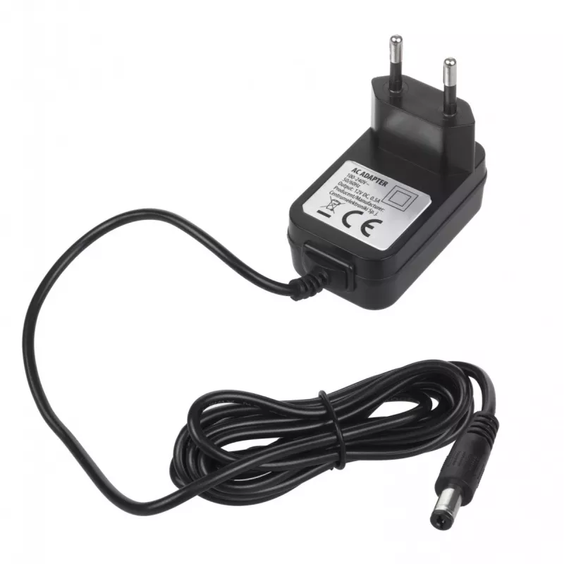 LED-Tischlampe MACLEAN MCE614B — dimmbar, klappbarer verstellbarer Arm, 9W, 3000K/4500K/6500K, schwarz