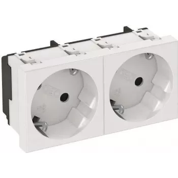 OBO STD-D3S RW2 Steckdose 33° 2-fach Schutzkontakt-Steckdose 6120103 1 (6120103)