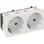 OBO STD-D3S RW2 Steckdose 33° 2-fach Schutzkontakt-Steckdose 6120103 1 (6120103)