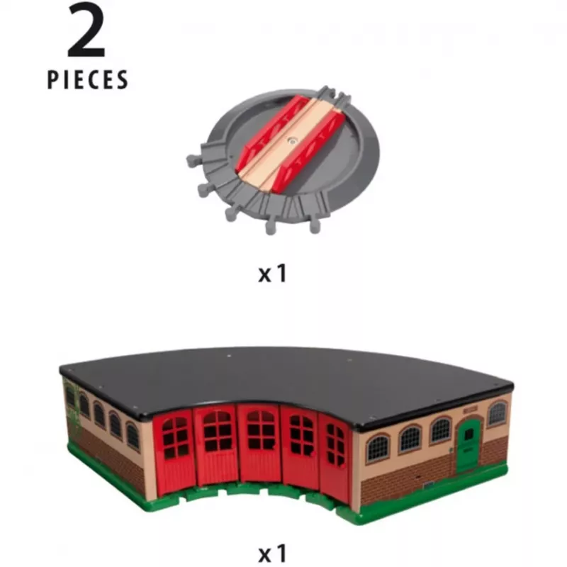 BRIO RAILWAY | World Grand Roundhouse | 33736