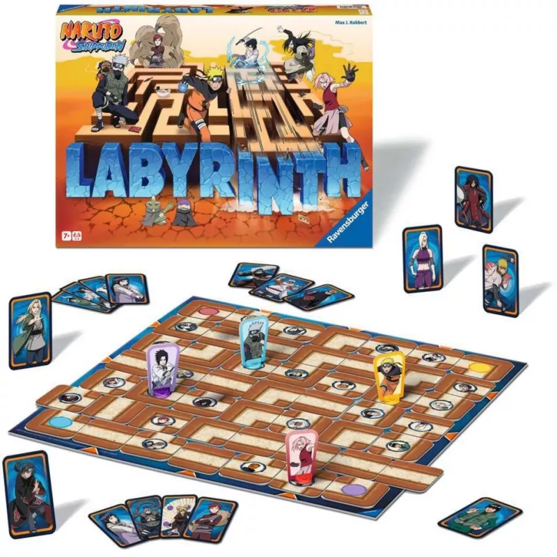 Naruto Shippuden Labyrinth, Brettspiel