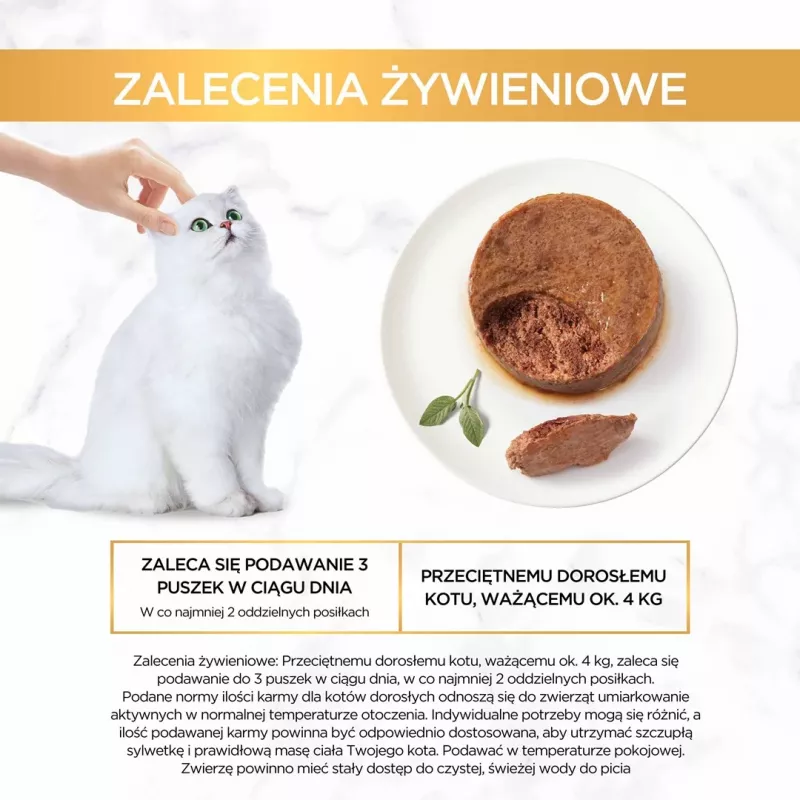 Nassfutter für Katzen Gourmet pâté mit Kaninchen 85 g