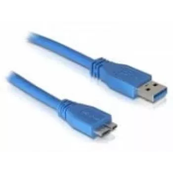 DeLOCK Micro-USB-3.0-Kabel 1 m, USB A, 5 Gbit/s, Blau
