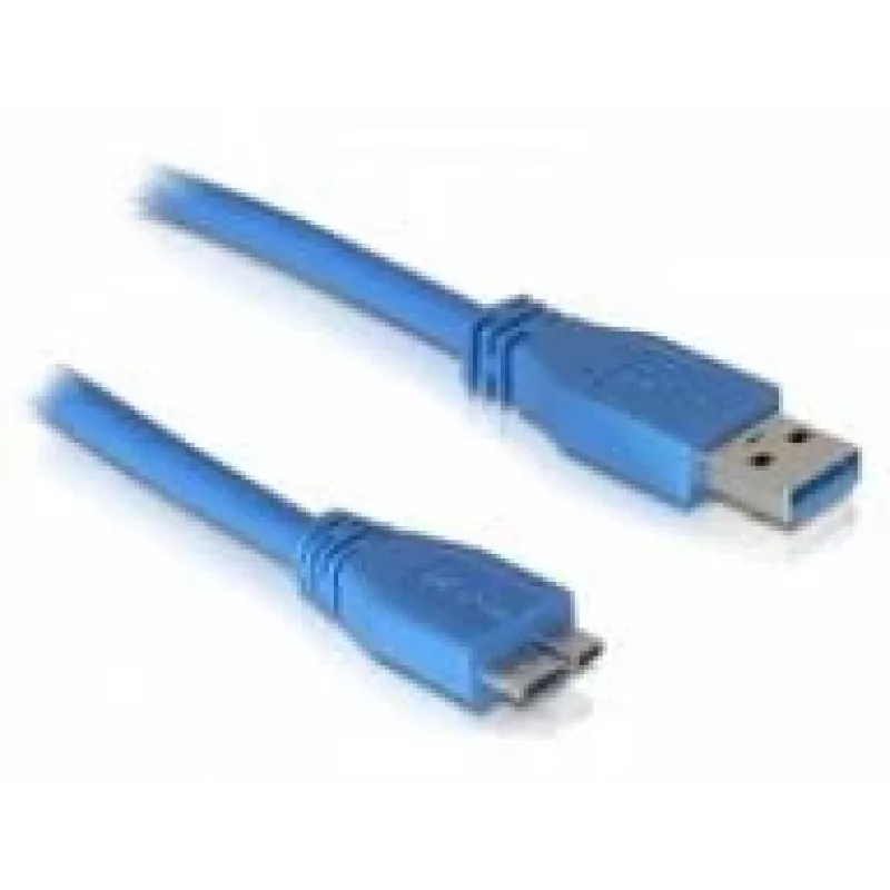 DeLOCK Micro-USB-3.0-Kabel 1 m, USB A, 5 Gbit/s, Blau