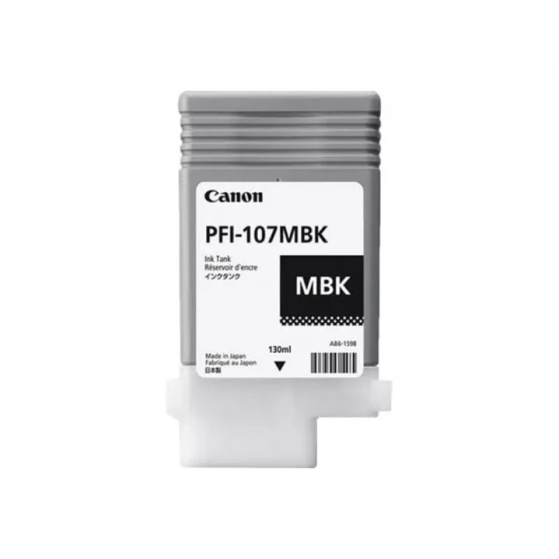 Canon PFI-107MBK Tintenpatrone 1 Stück Original Matt schwarz