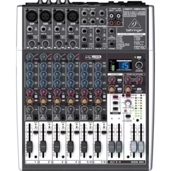 Behringer Xenyx X1204USB Audiomischer 12 Kanäle Grau