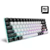 Sharkoon SKILLER SGK50 S3 Tastatur Gaming USB QWERTY Russisch Weiß
